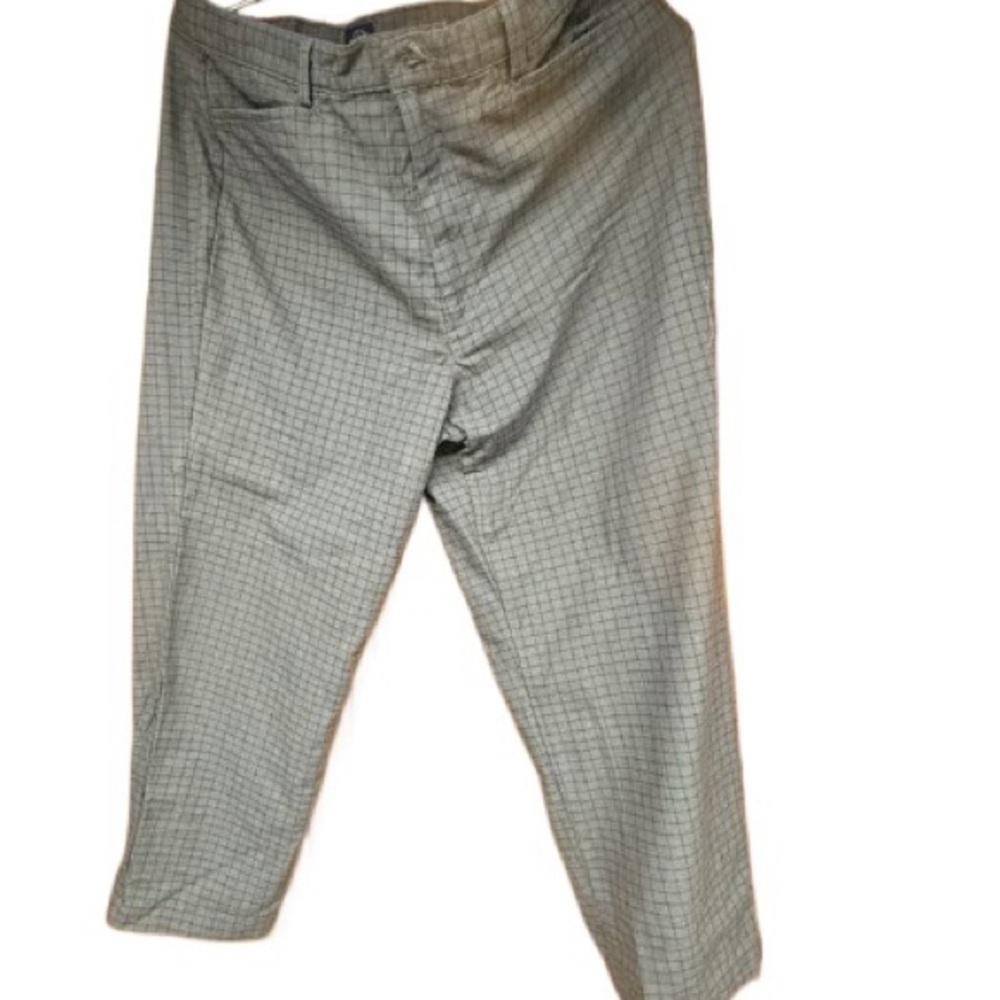 ladies  14 Stylish beige  Checkered pants